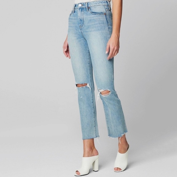 NWT BlankNYC The Madison High Rise Cropped Jeans in Perfect Places - Picture 3 of 8